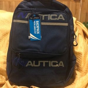 Nautica Backpack /Lunch-Kit NWT